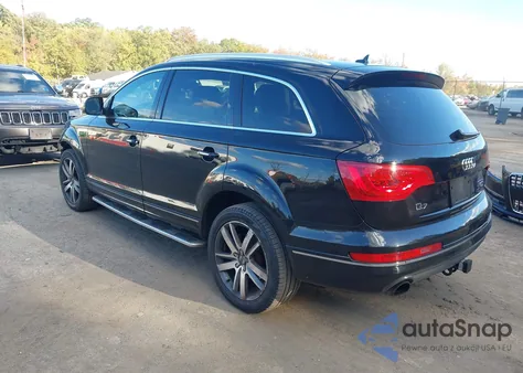 2014 Audi Q7 3.0T Premium from USA, damaged, VIN WA1LGAFE3ED013045